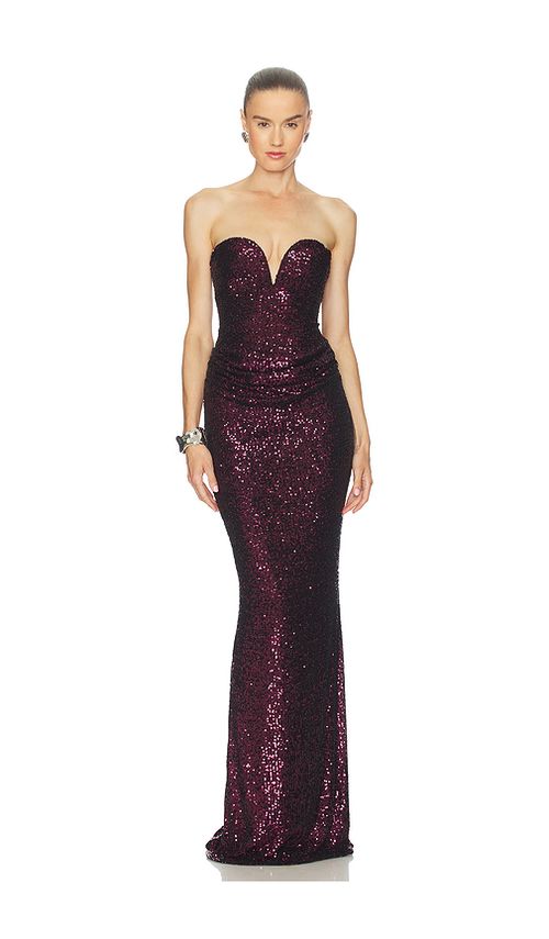 Nookie Dante Maxi Dress in Purple. L. Also in XS