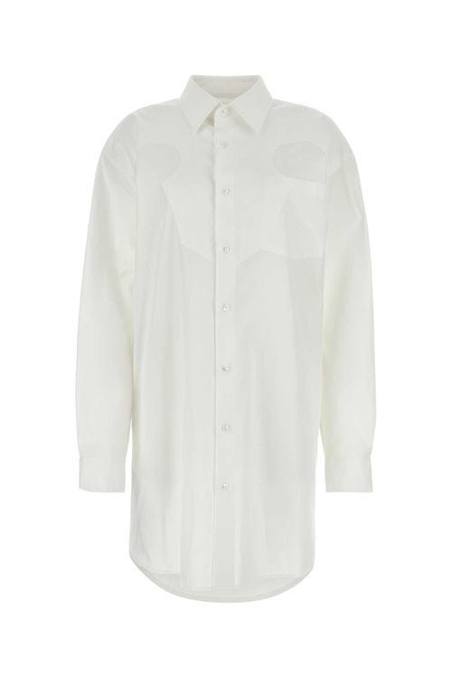 Shirt Dress — White