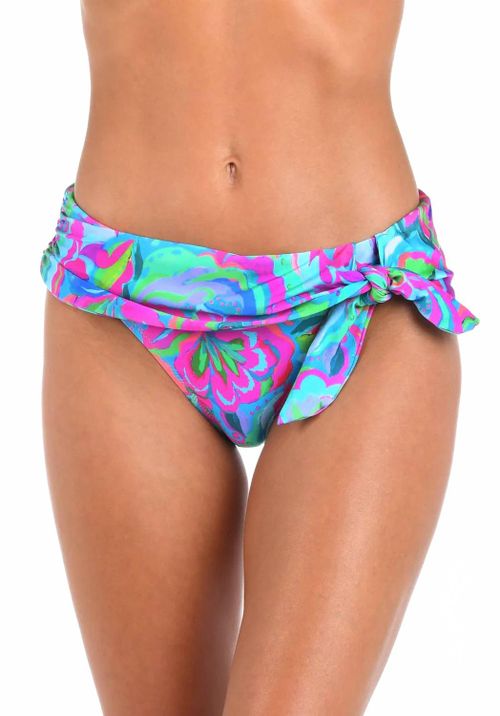Sash Hipster Bikini Swimsuit Bottom In Swirltopia