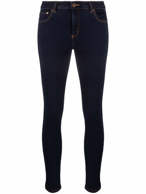 Mid-rise skinny jeans - Blue