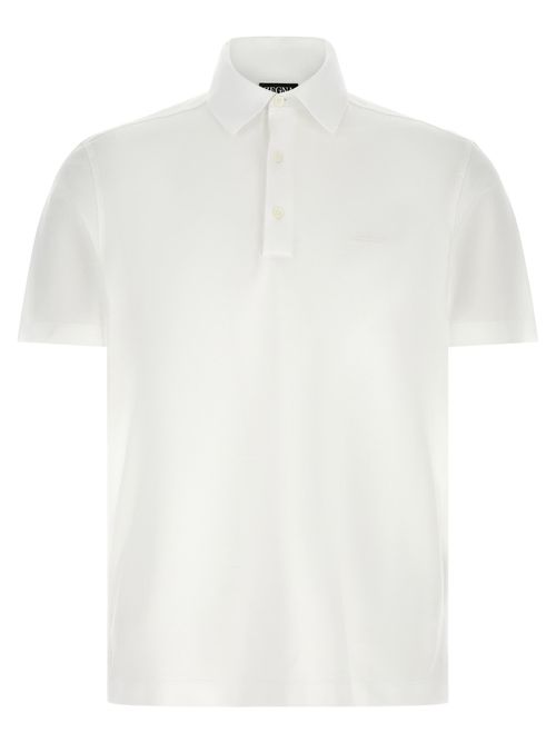 Piqué Cotton Polo Shirt