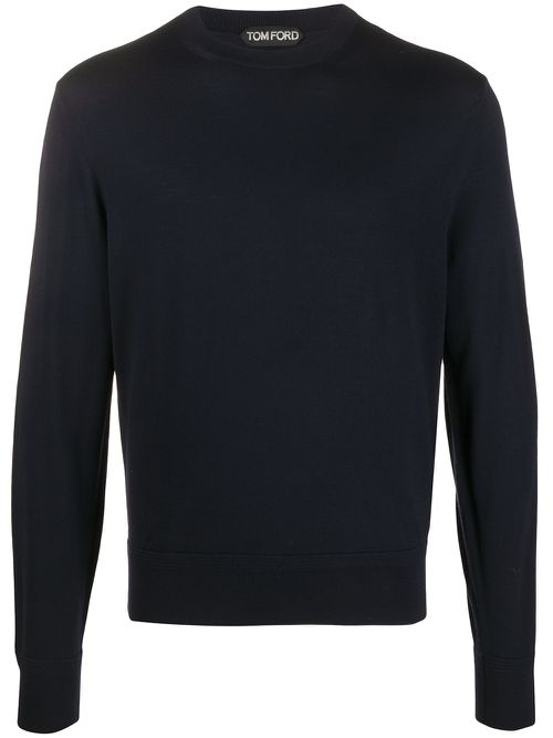 Crew neck jumper - Blue