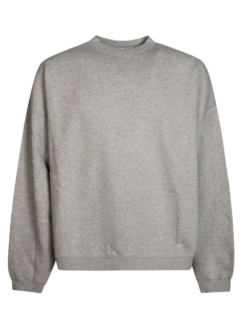 Classic Slub Cotton Fleece Sweater for Men