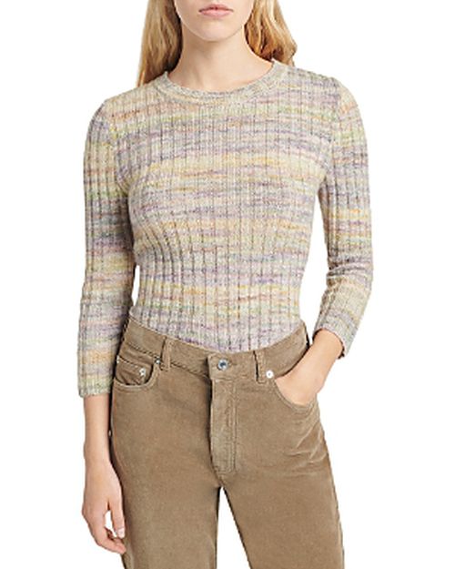 Arielle Ribbed Crewneck Sweater