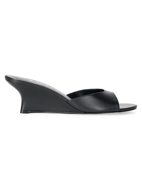 Women's Brigitte 60MM Wedge Mules - Black