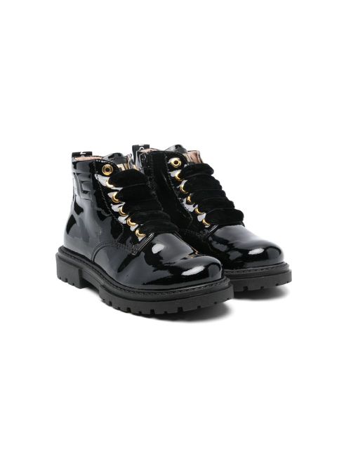 Patent boots - Black