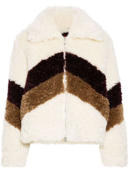Luna faux-fur jacket - White