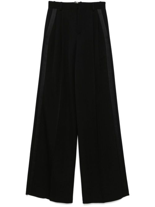 Wool trousers - Black