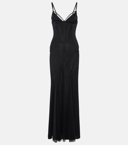 Satin corset dress