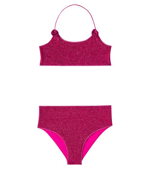 Oséree Kids Lumière lamé bikini
