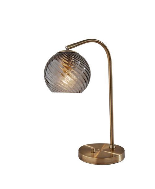 "18.5"" Camden Desk Lamp - Antique-Like Brass"