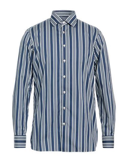 Man Shirt Navy Size 15 ½ Cotton