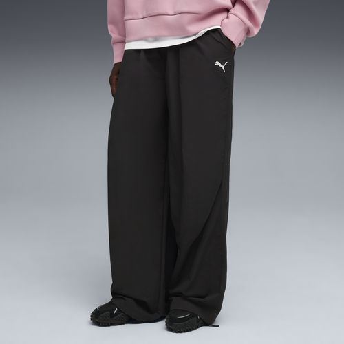 PUMA Wardrobe Essentials Men's Parachute Pants in Black