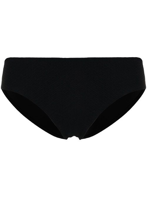 Camila low-rise bikini bottom - Black