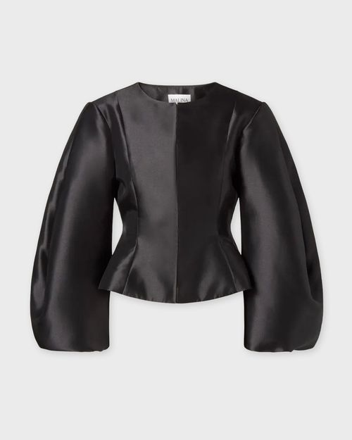 Malina Blouse Vendela Balloon Sleeve Black