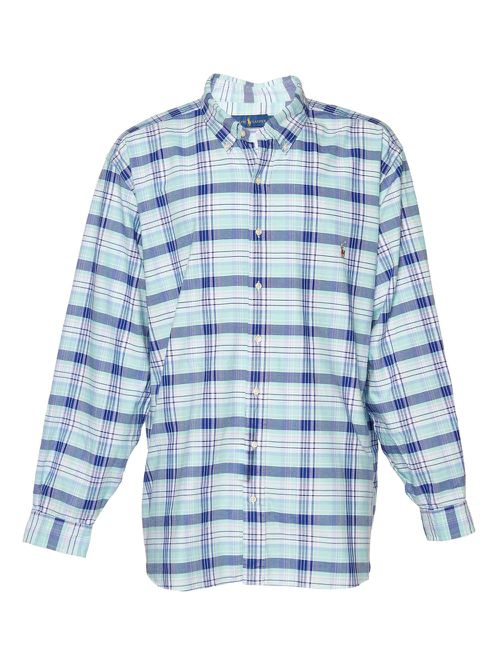Plaid button-up shirt - Blue