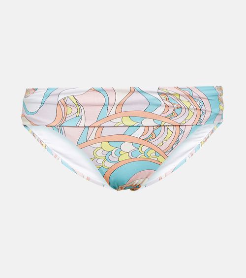 Brussels printed bikini bottoms