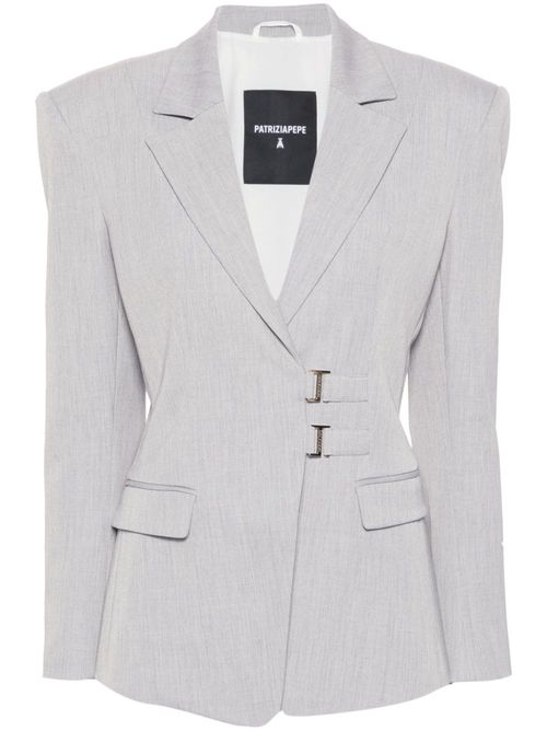 Single-breasted blazer - Grey