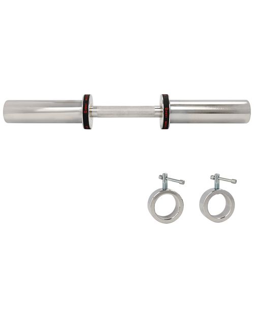 20In Olympic Dumbbell Handles With Ring Collars