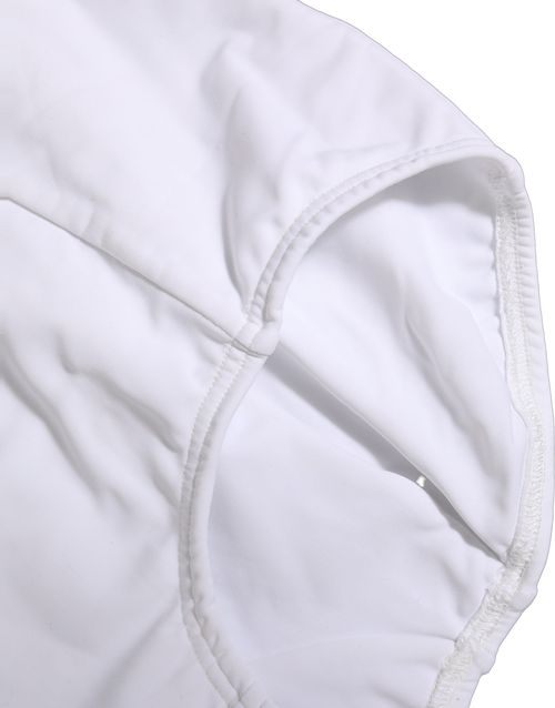 Logo-Waistband Bodysuit — White
