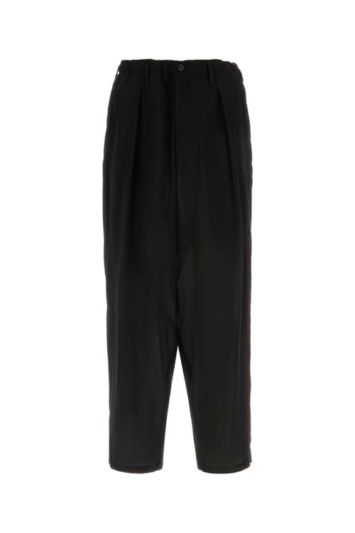 Tuck Trousers — Black