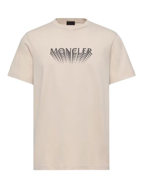 Beige Logo T-shirt