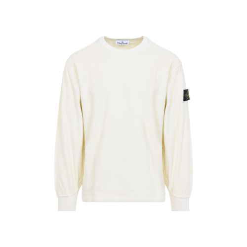 Off White Solid Sweatshirt