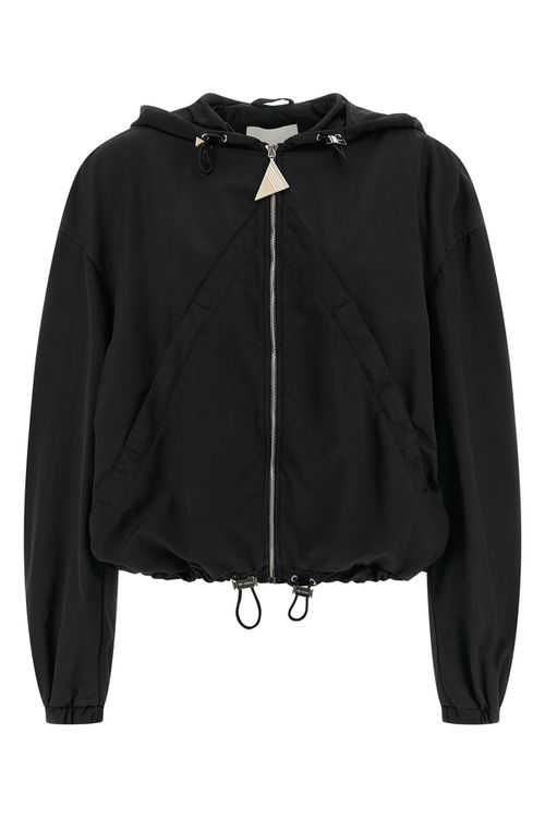 Hooded Bomber Jacket