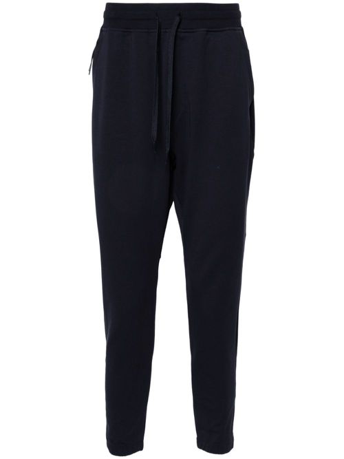 Logo-patch track pants - Blue