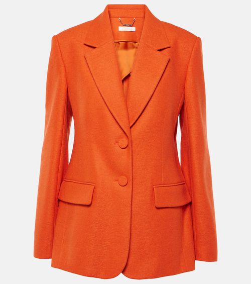 Chloé Felted wool and cashmere jersey blazer