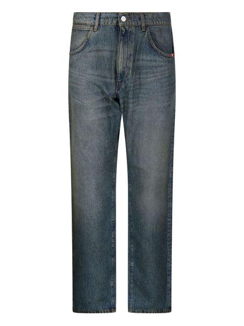 AMISH cotton straight jeans - Blue