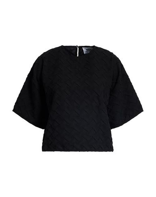 Woman Top Black Size 10 Polyester