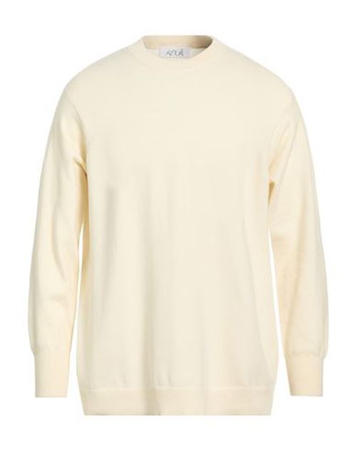 Man Sweater Ivory Size L Cashmere, Polyamide, Elastane
