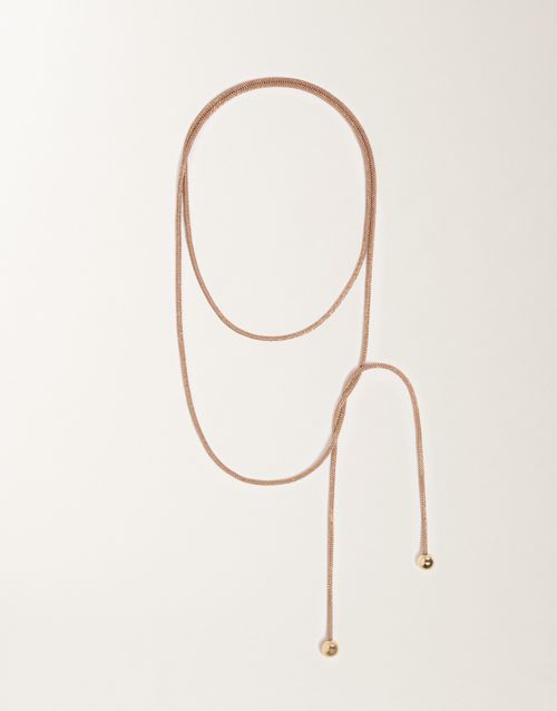 Filo Diamante necklace, caramel
