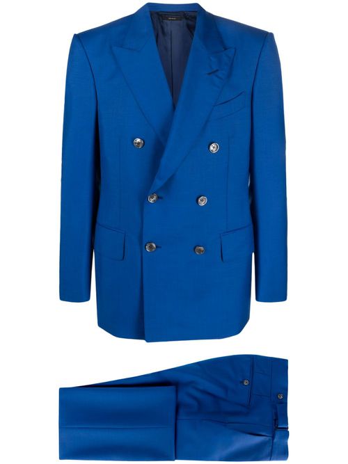 Double-breasted suit - Blue
