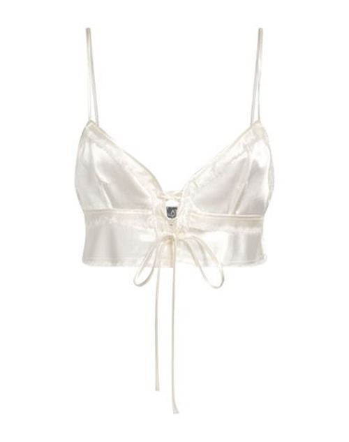Woman Top White Size M Viscose