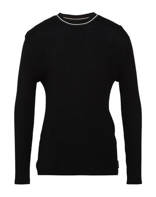 Man Sweater Black Size XS Acrylic, Virgin Wool