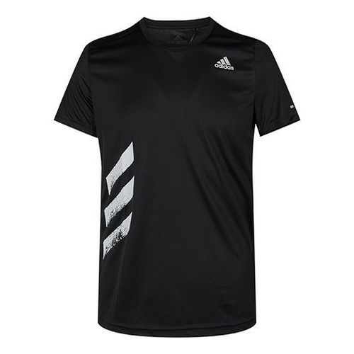 Run It Tee Pb Sports Short Sleeve Black