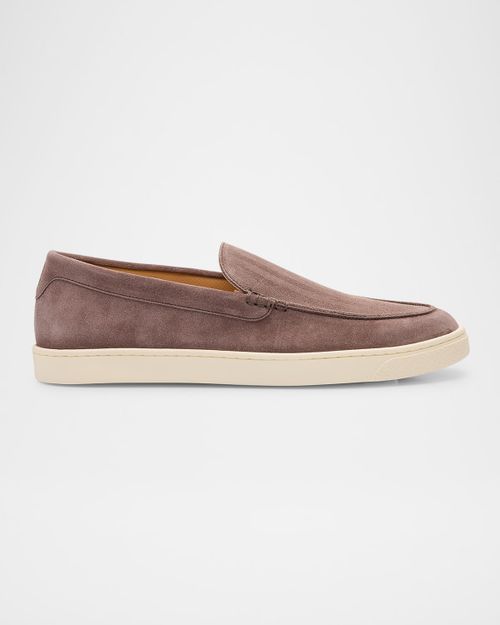 Men's Hybrid Venetian Suede Slip-Ons