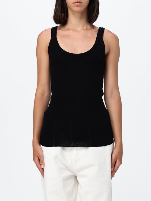 Top Woman color Black