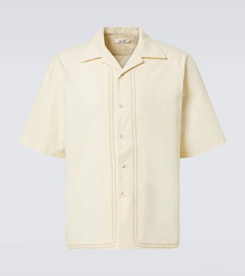 Cotton bowling shirt