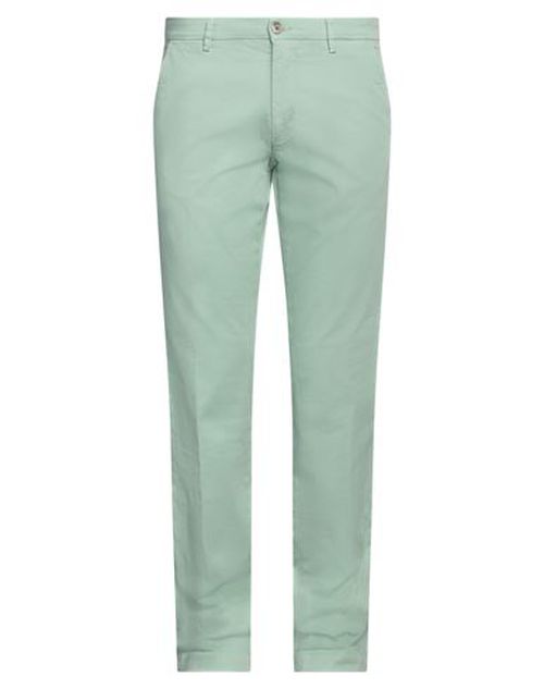 Mason's Man Pants Light green Size 38 Cotton, Elastane