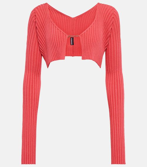 La Maille Pralu crop cardigan
