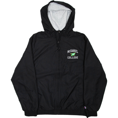 CHAMPION McDaniel College Mens Jacket Black Hooded