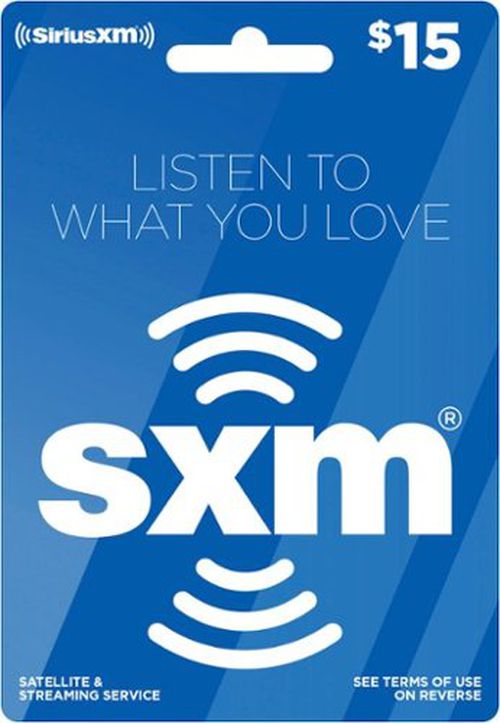 $15 Prepaid Service Card for Internet Radio - Multicolor