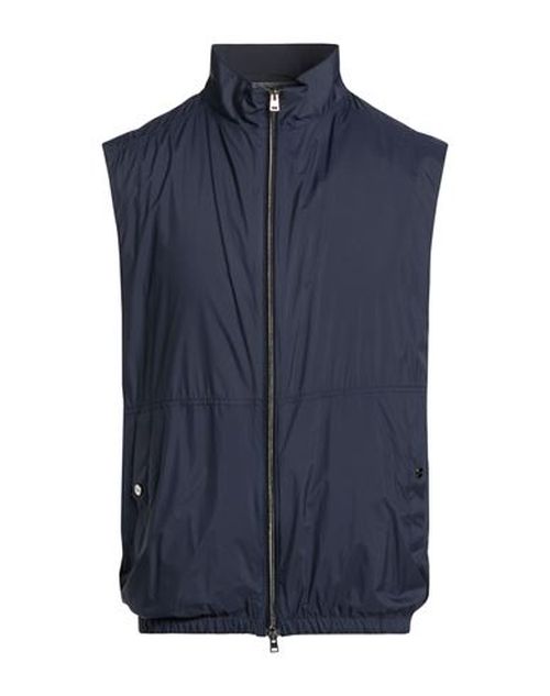 Man Vest Navy Size 40 Polyamide, Polyurethane