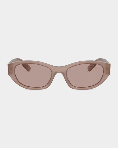 A03S 53MM Geometric Sunglasses