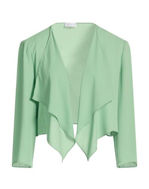 Woman Jacket Light green Size 8 Polyester
