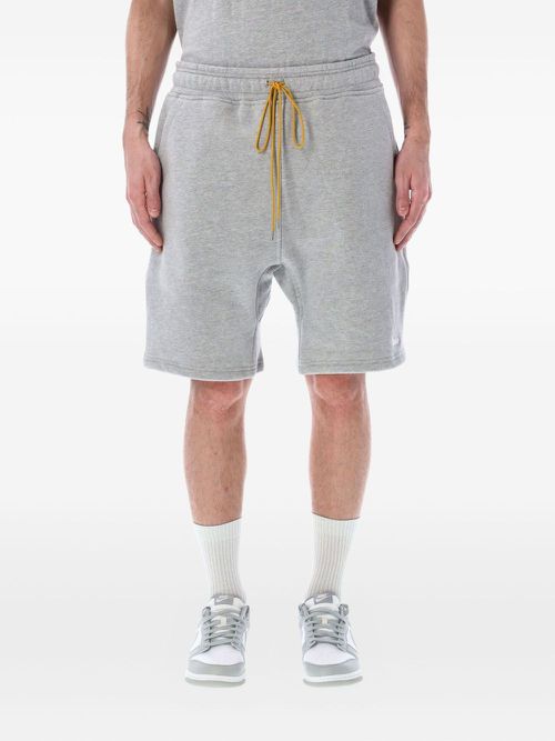 RHUDE cotton track shorts - Grey