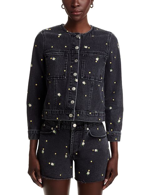 Lido Floral Denim Jacket